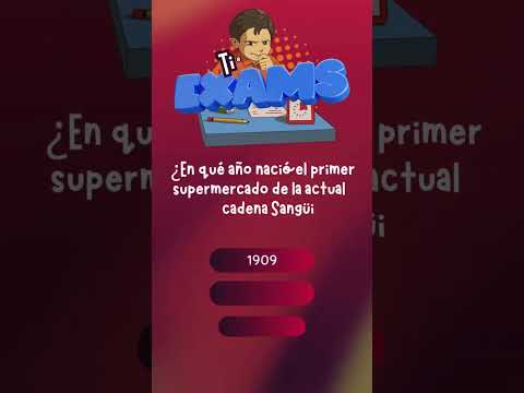 Miniatura de ¡Hoy toca preguntas de examen! ¿Acertarás las 7 preguntas? Sangüi Supermercados Región de Murcia