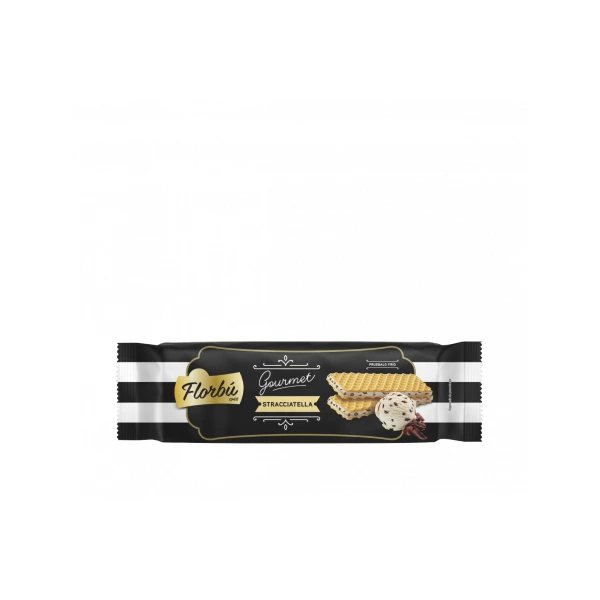 Florbú Gourmet Wafer Stracciatella, 140 g